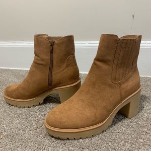Tan Booties